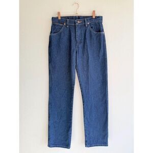Vintage Wrangler Boys Cowboy Cut Original Jean in Prewashed Indigo size 16 28x30